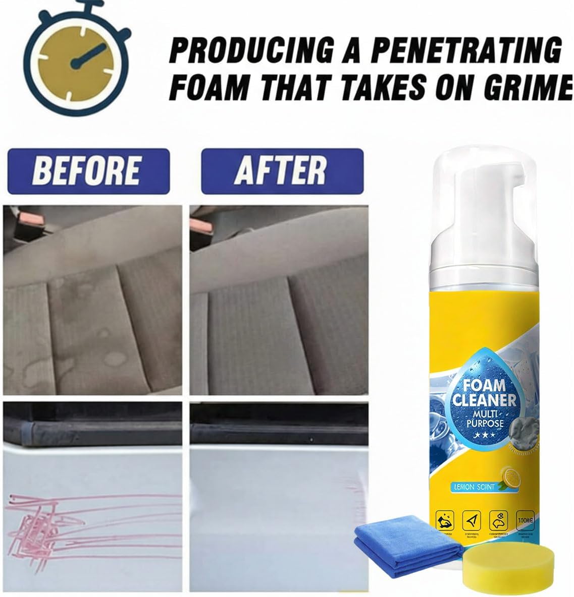 New 150ML Portable Multipurpos - Leather Cleaner Interior recensione e prezzo