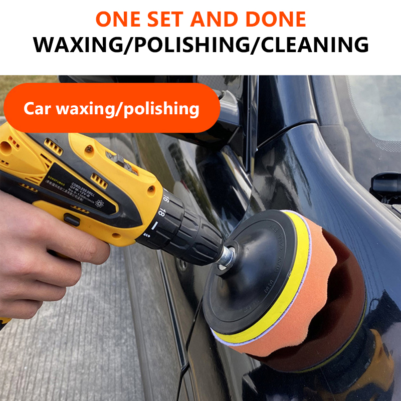 6pcs/set Car Polishing Sponge  - Polish Pad Set Buffer recensione e prezzo