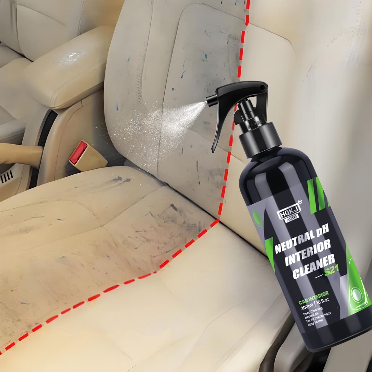 Car Interior Cleaner Agent Cei - Seat Cleaner Fabric recensione e prezzo