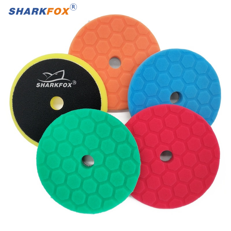Sharkfox 5 pieces/set 5 Inch(1 - Polish Pad Set Buffer recensione e prezzo