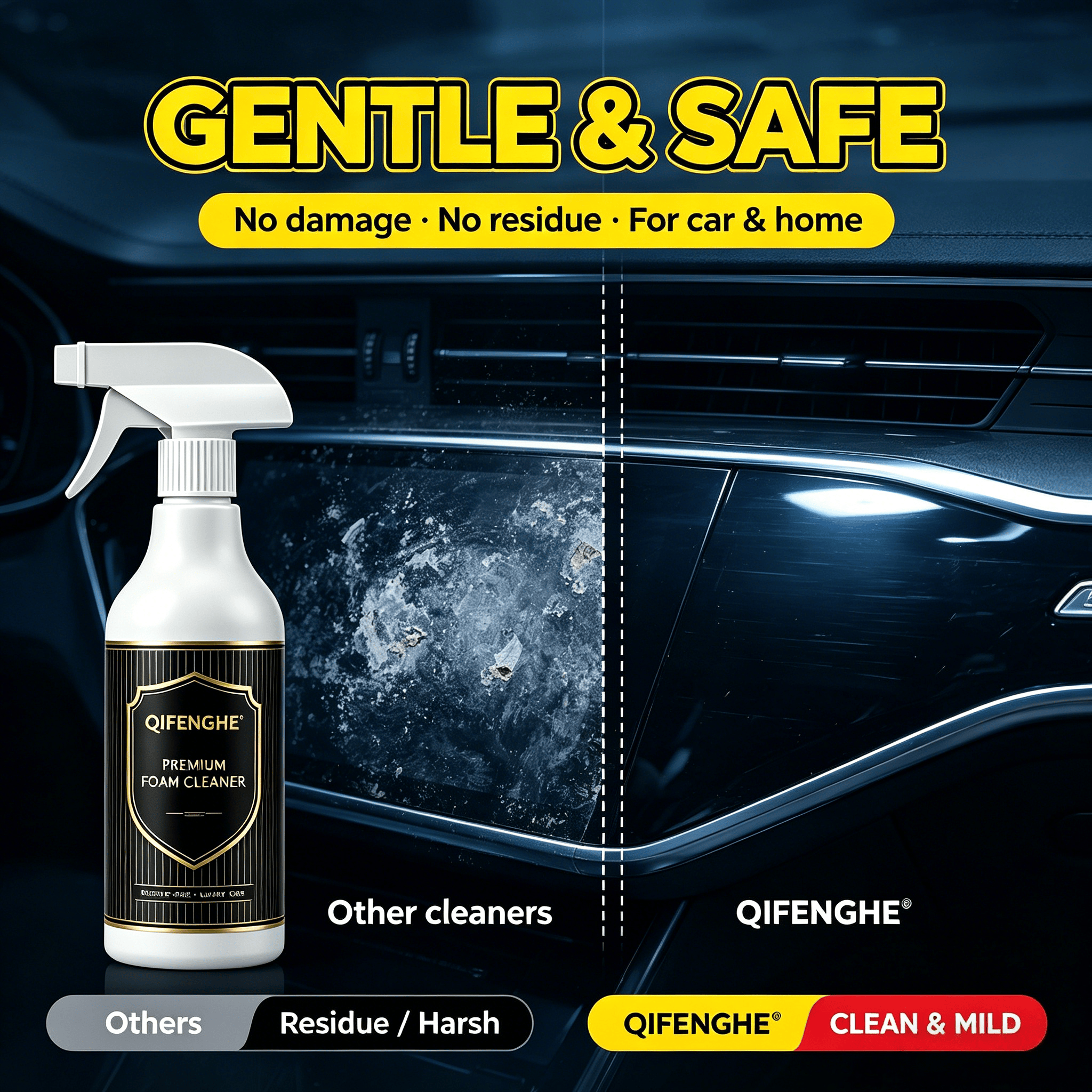 2-in-1 Foam Cleaner – Waterles - Seat Cleaner Fabric recensione e prezzo