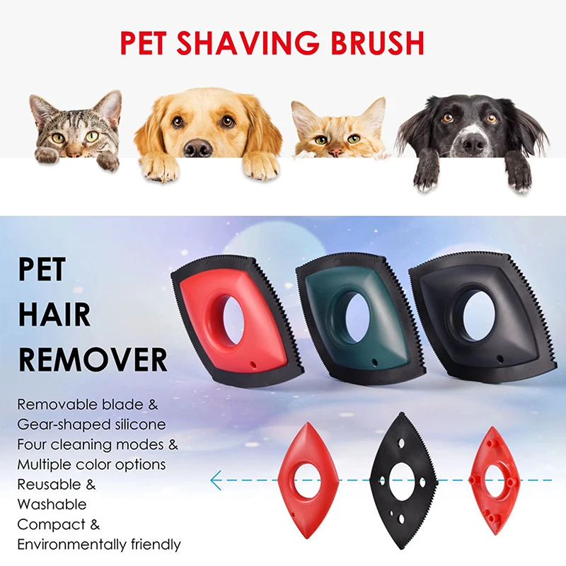 4 Modes Pet Hair Remover Comb  - Seat Cleaner Fabric recensione e prezzo