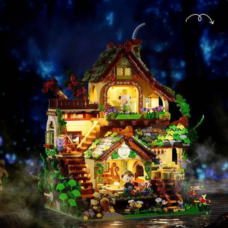 Whimsical Forest Elf Cottage B - Interior Detailing Kit recensione e prezzo