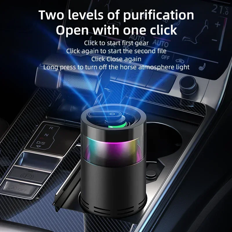 Mini Air Purifier with Aromath - Odor Eliminator Car recensione e prezzo