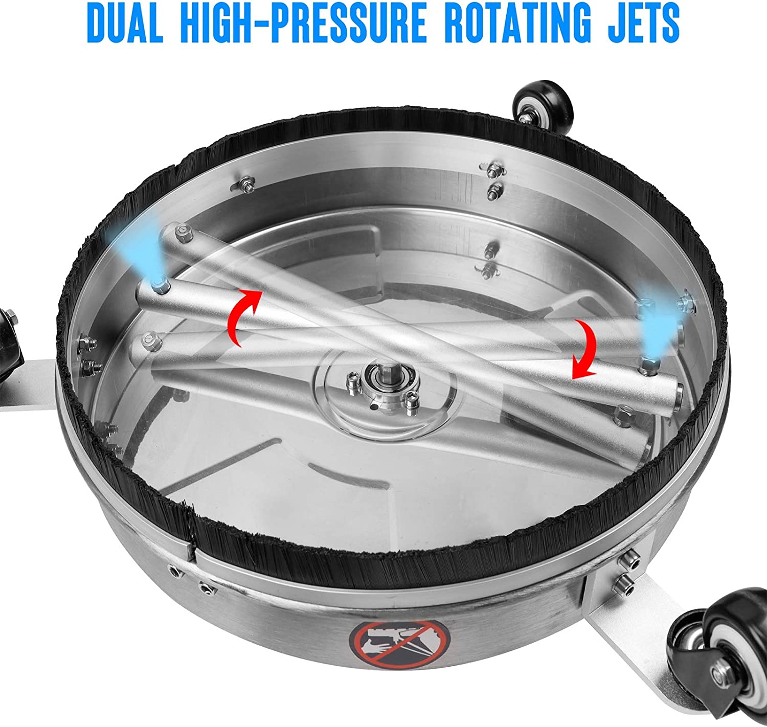 4000PSI 15 Inch Pressure Washe - Wheel Cleaner Alloy recensione e prezzo