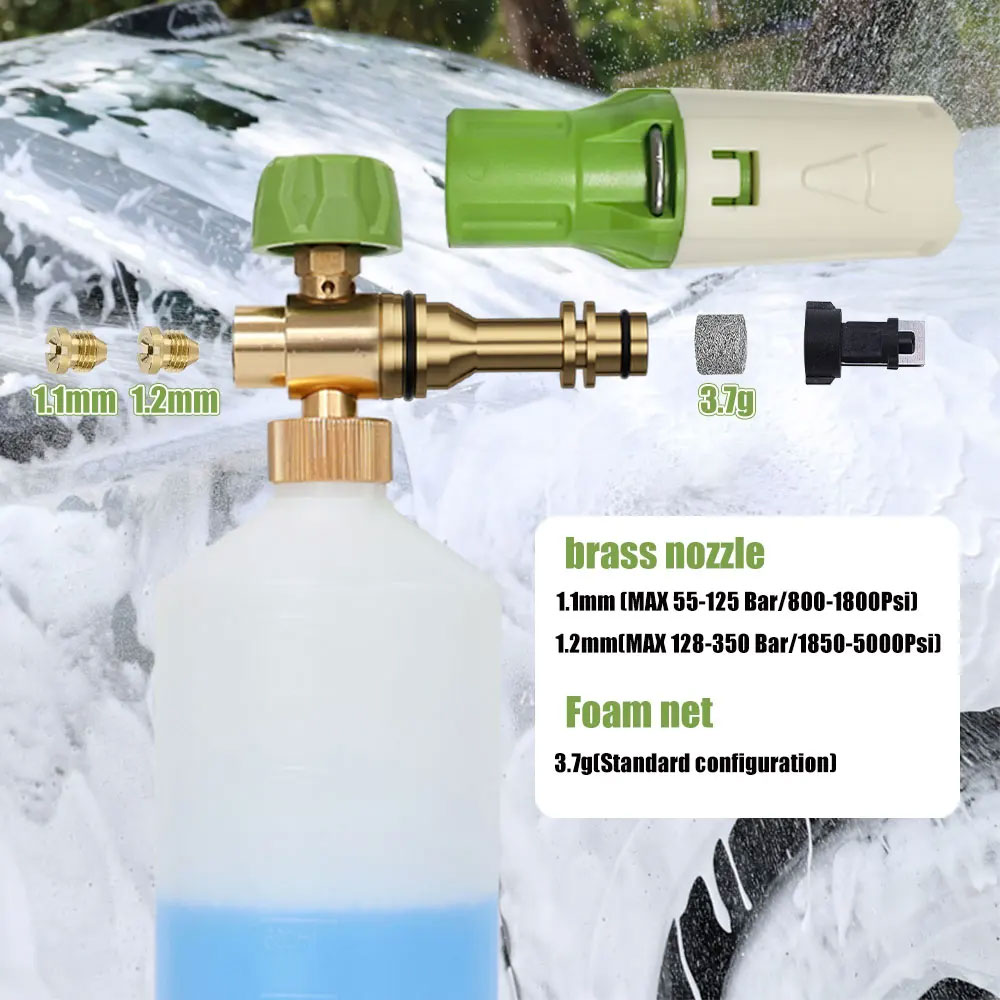 Aluminum Foam gun Lance Foam c - Foam Cannon Car Wash recensione e prezzo