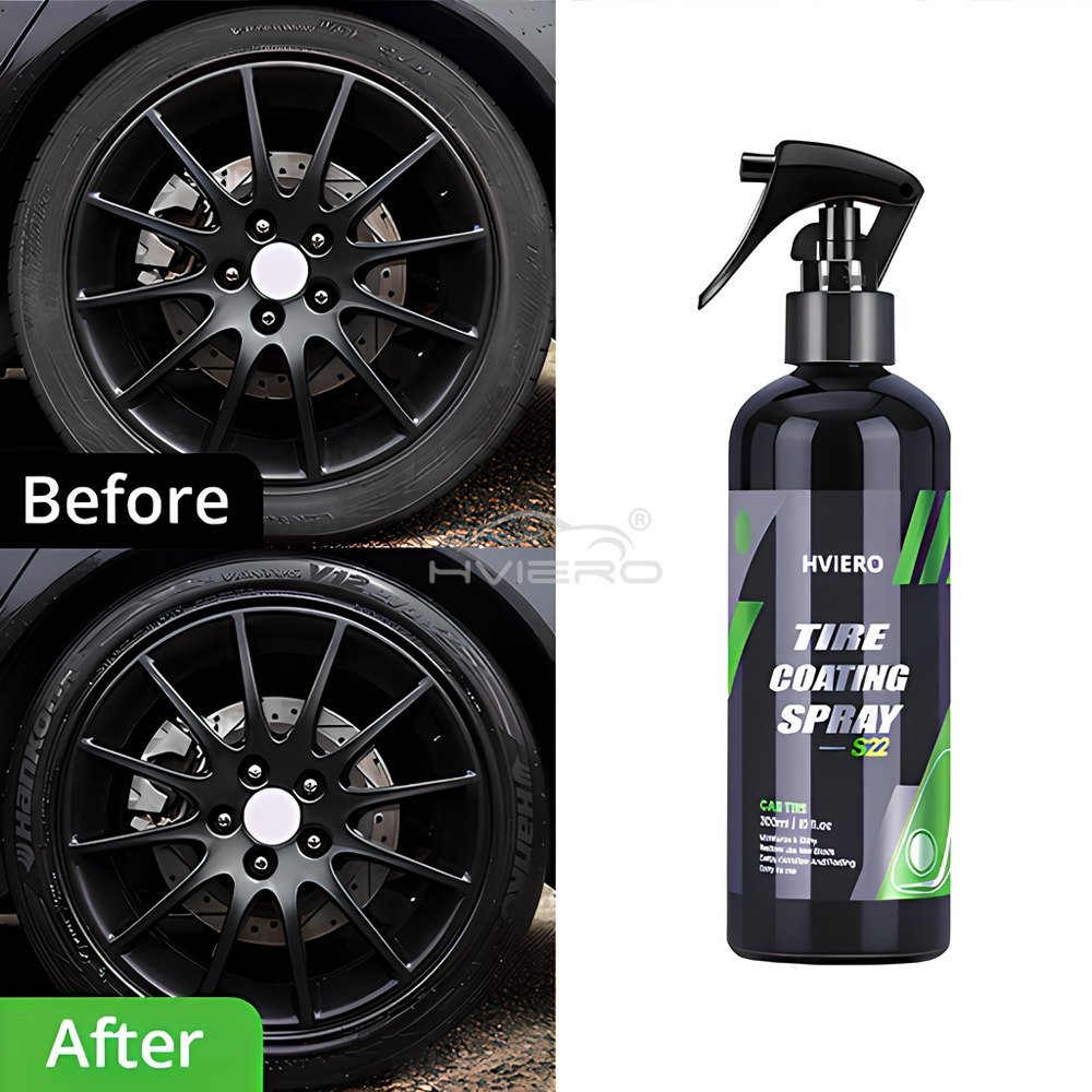 Car auto Tyre Gloss Tire Coati - Tire Shine Spray Sealant recensione e prezzo