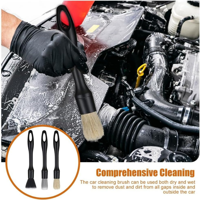 5pcs Automotive Detail Brush K - Interior Detailing Kit recensione e prezzo