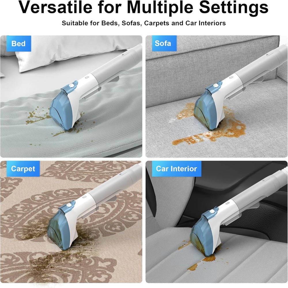450W Carpet Cleaner Machine Up - Seat Cleaner Fabric recensione e prezzo