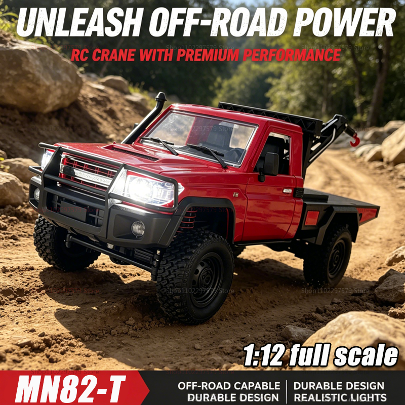 New MN82T RC Crawler 2.4G 4WD  - Dirt Brush Interior recensione e prezzo
