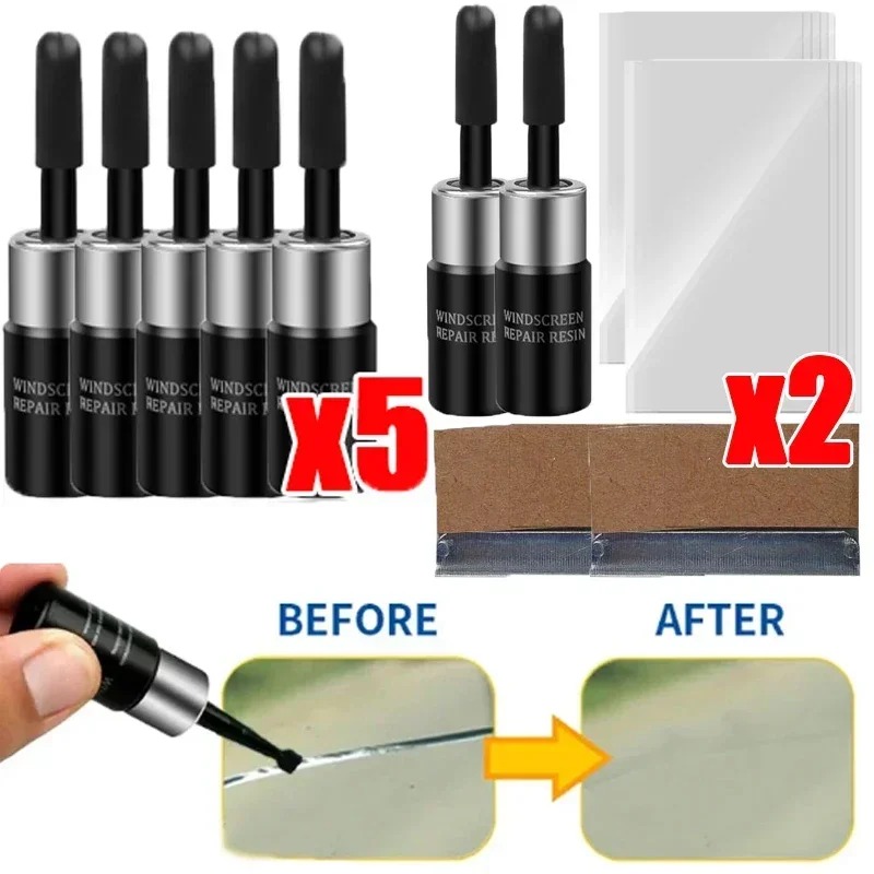 DIY Car Windshield Cracked Rep - Glass Cleaner Streak recensione e prezzo