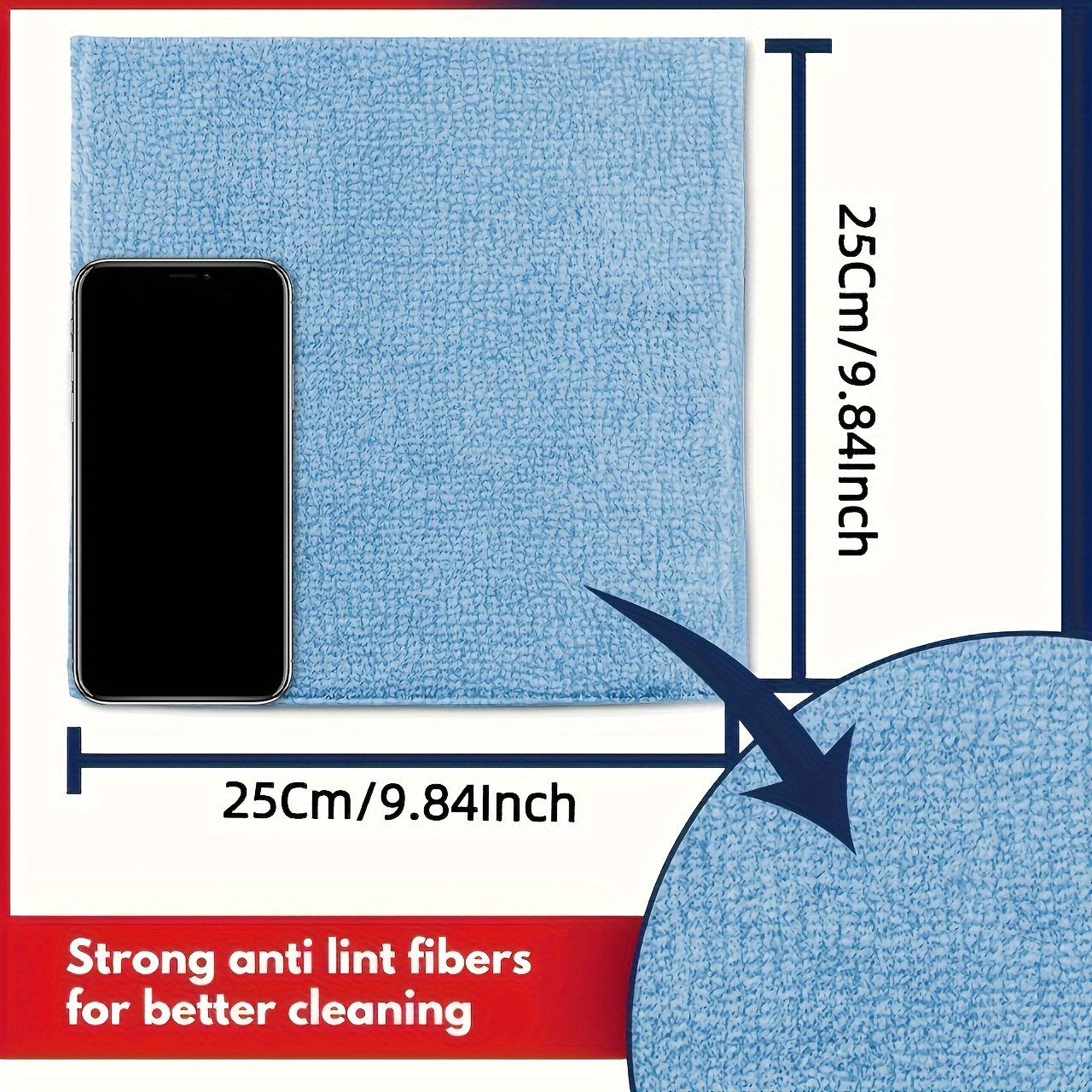 1-50pcs Light Blue Microfiber  - Microfiber Towel Detailing recensione e prezzo