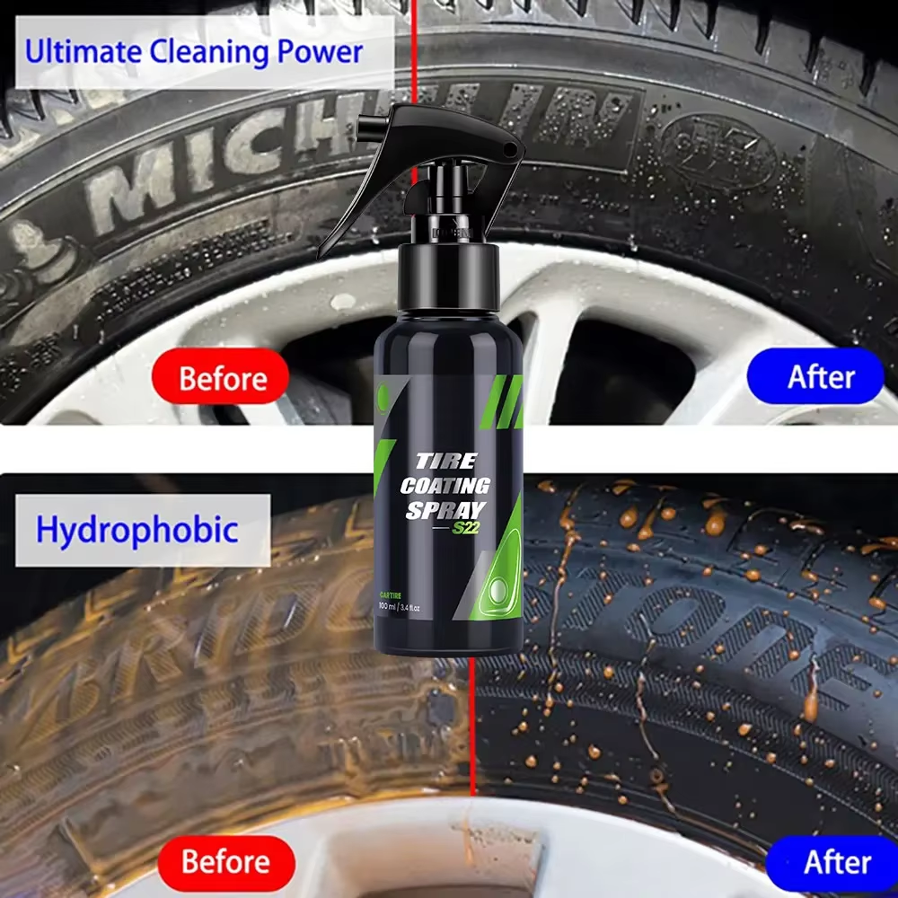 S22 Black Car Tire Blackening  - Car Wax Ceramic Coating recensione e prezzo