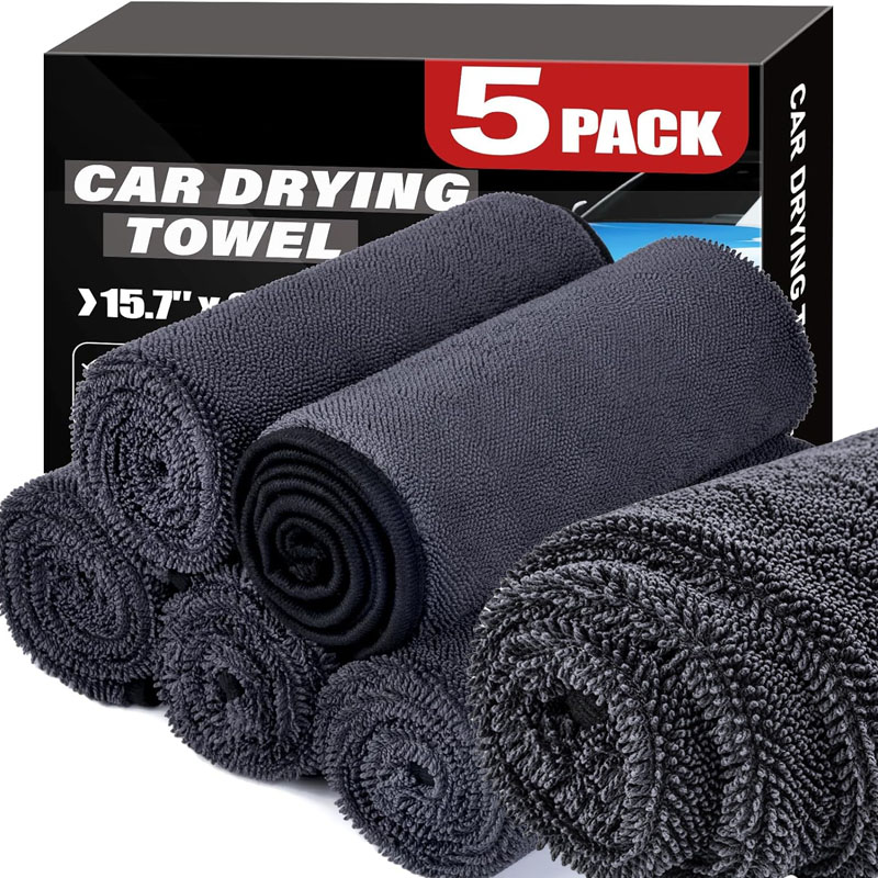 1/5pcs Heavy-Duty Car Towel 12 - Microfiber Towel Detailing recensione e prezzo