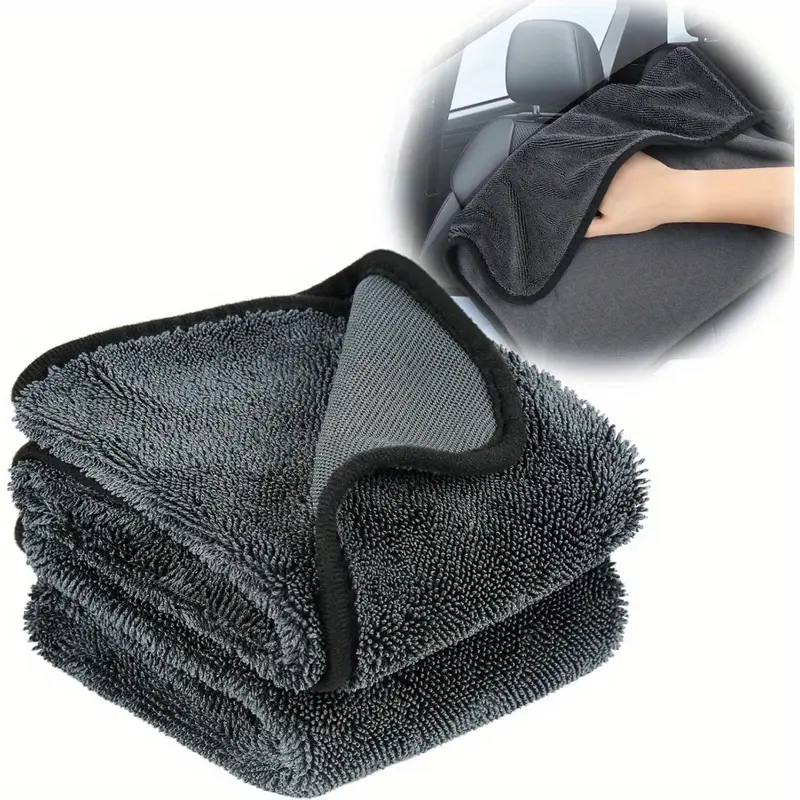 1/5pcs Heavy-Duty Car Towel 12 - Microfiber Towel Detailing recensione e prezzo