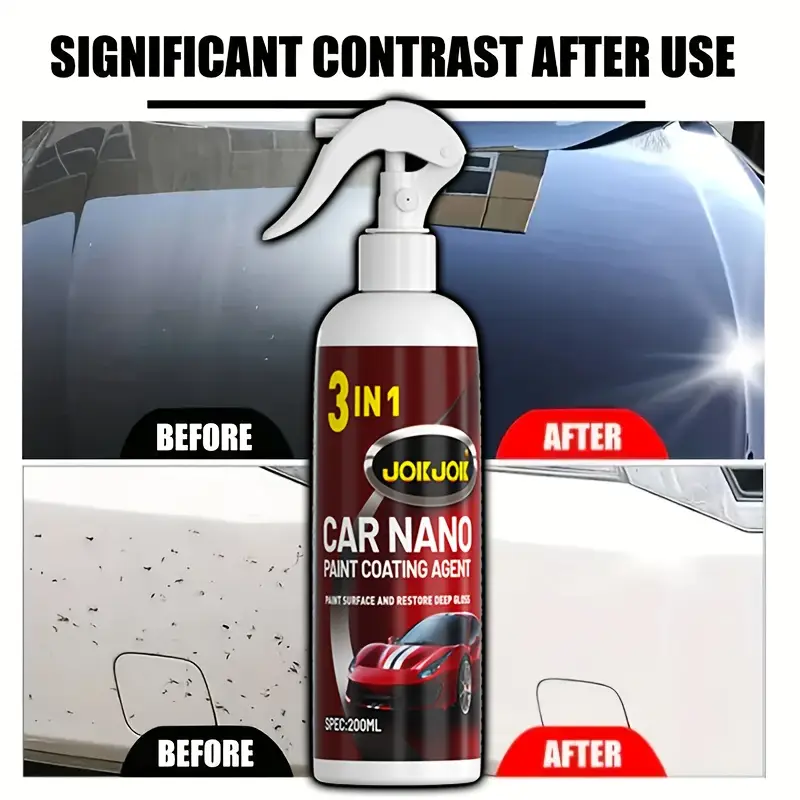 3-in-1 quick acting automotive - Car Wax Ceramic Coating recensione e prezzo