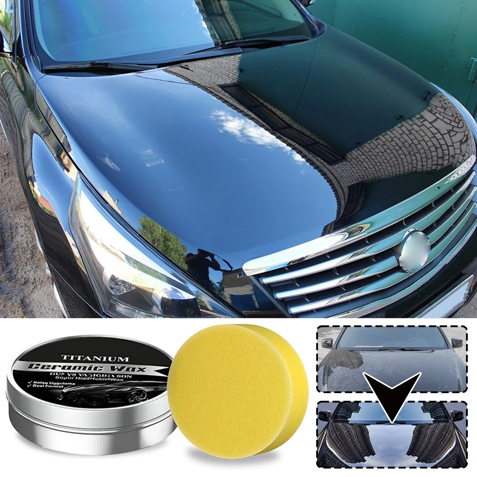 Car Coating Polishing Wax Auto - Car Wax Ceramic Coating recensione e prezzo