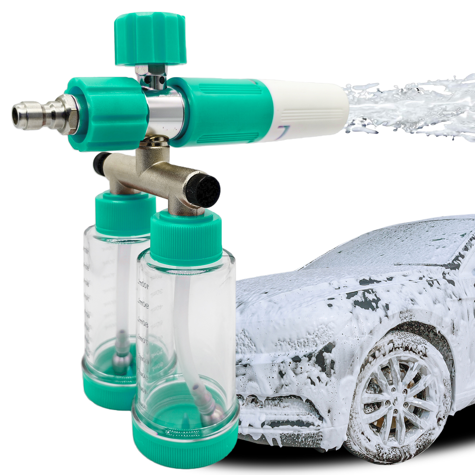 100ML Dual-Kettle Foam Sprayer - Foam Cannon Car Wash recensione e prezzo