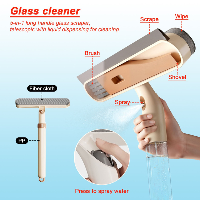 4-in-1 Window Glass Cleaner Ex - Glass Cleaner Streak recensione e prezzo
