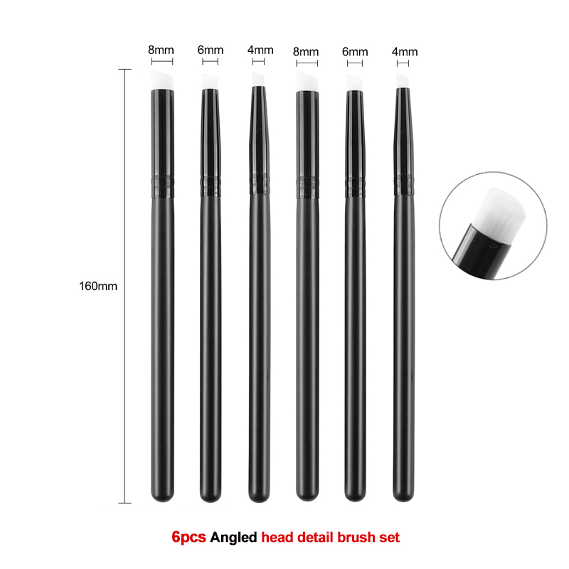3Pcs/set Flat /angled Detailed - Detailing Brush Set recensione e prezzo