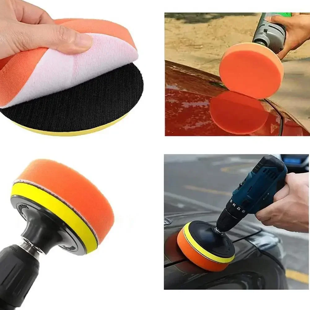 6Pcs Foam Pad Buffer Kit Polis - Polish Pad Set Buffer recensione e prezzo