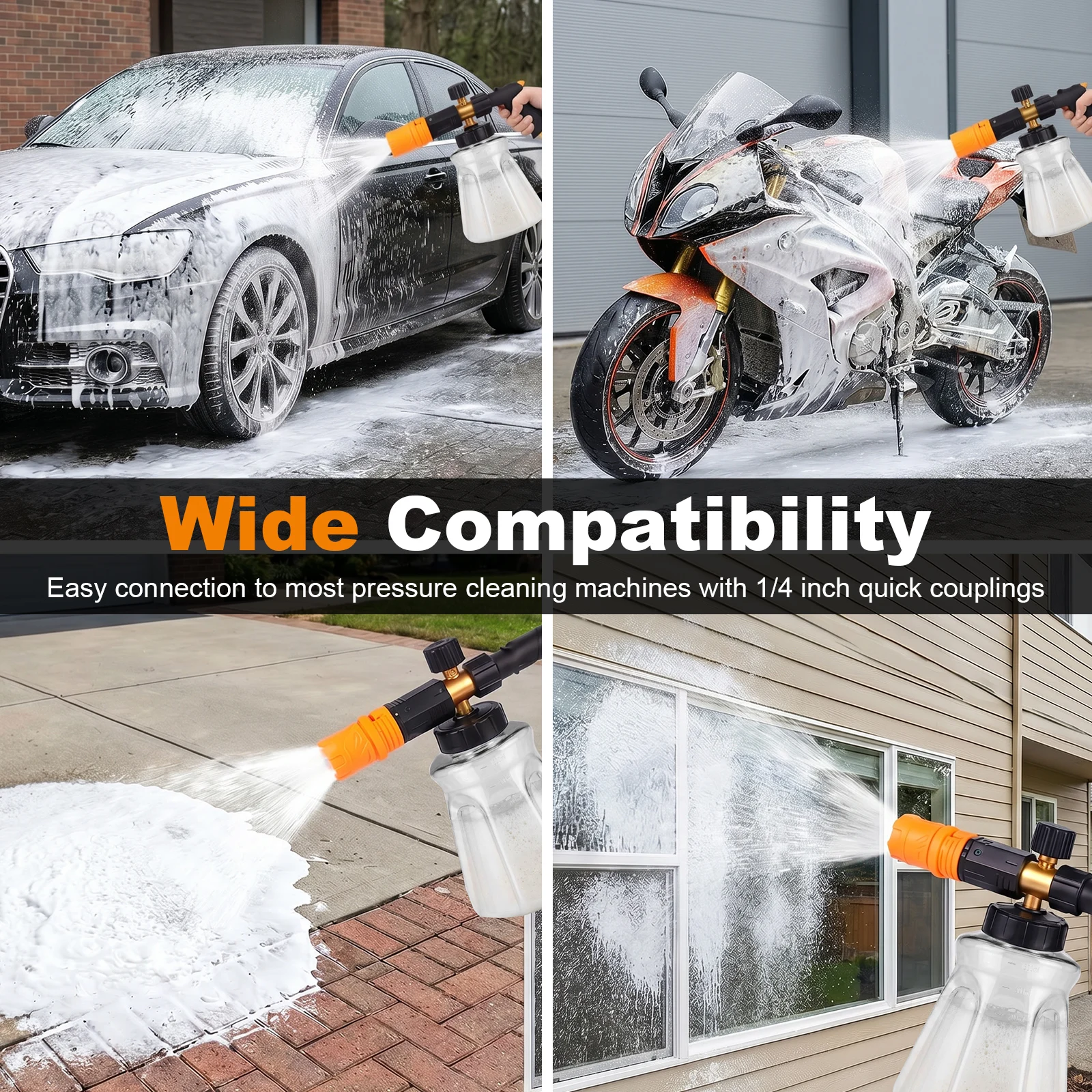Foam Cannon for Pressure Washe - Foam Cannon Car Wash recensione e prezzo