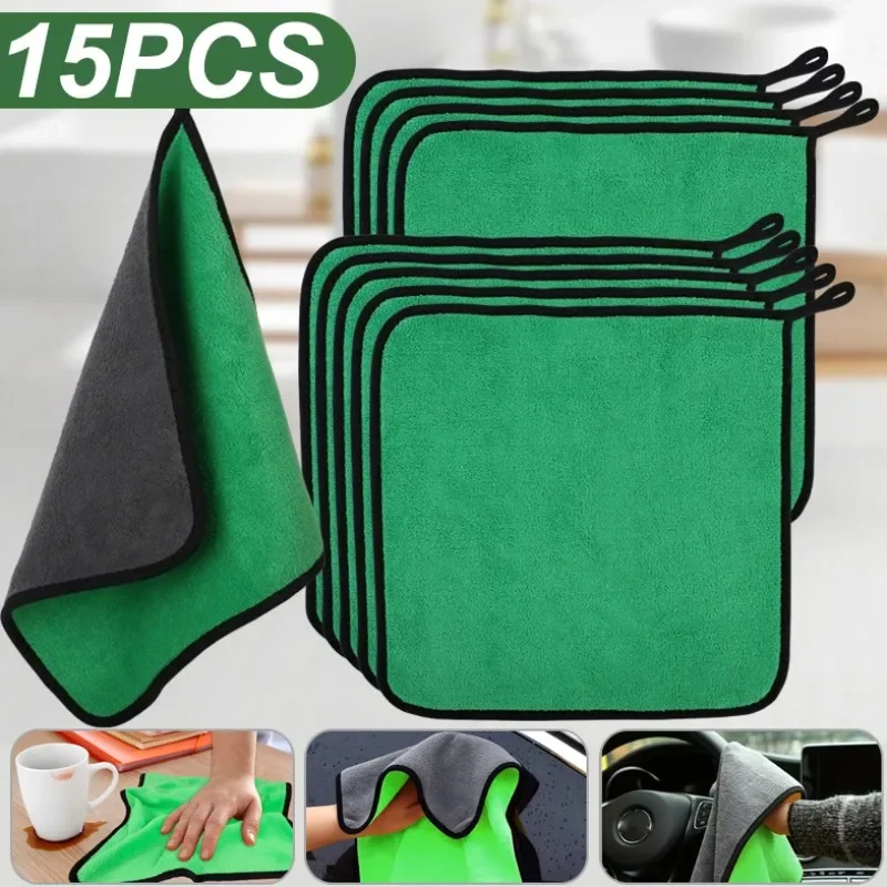 5/15pcs Microfiber Cleaning To - Microfiber Towel Detailing recensione e prezzo