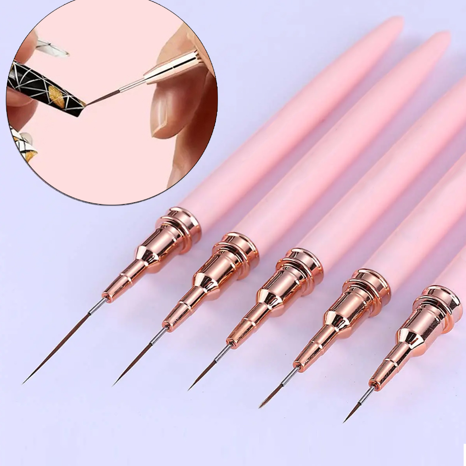 5-Piece Nail Art Pen Set, Ultr - Detailing Brush Set recensione e prezzo