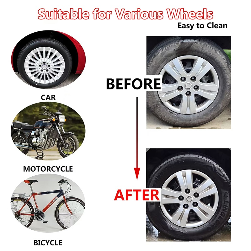 Car Wheel Brush Soft Bristle T - Wheel Cleaner Alloy recensione e prezzo